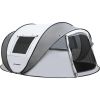 Camping Instant Tent, 2/4/6/8/10 Person Pop Up Tent, Water Resistant Dome Tent, Easy Setup for Camping Hiking and Outdoor