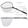 Kylebooker Fold Rubber Fly Fishing Net FN004