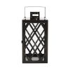 Farnsworth Stainless Steel Outdoor 14" Lantern, Black