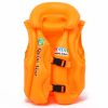 Swim Vest For Kids ; 4-12 Years Old Inflatable Swimming Floaties With Adjustable Safety Buckle & Dual Airbags For Boys Girls; Water Vest For Pool; Bea